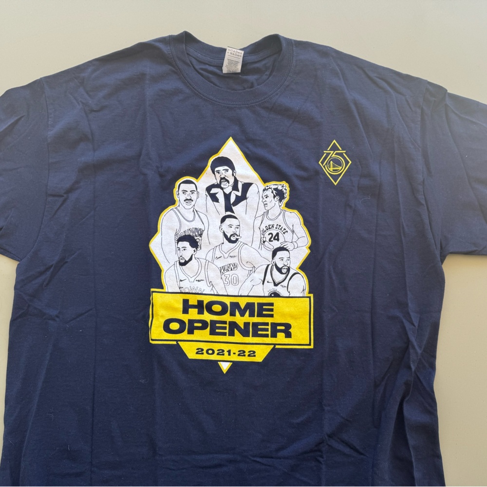 Golden State 🏀 Warriors Home Opener 2021-22 Season T-Shirt with Graphic Design 🏀